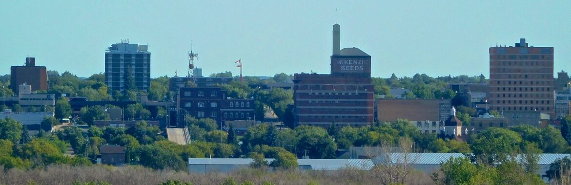 Brandon skyline — Translation Agency of Manitoba serving Brandon