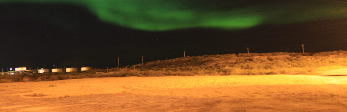 Aurora borealis over northern Manitoba — Translation Agency of Manitoba